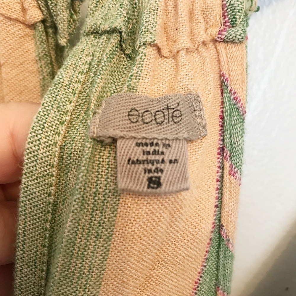 Urban Outfitters Ecote Fonda Striped Romper Size S - Picture 10 of 11